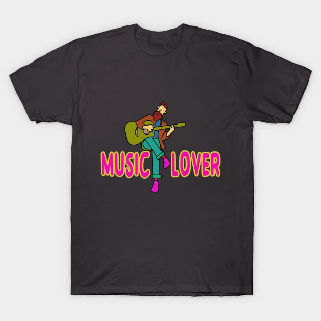 Music lover T-Shirt by Shreedigital 